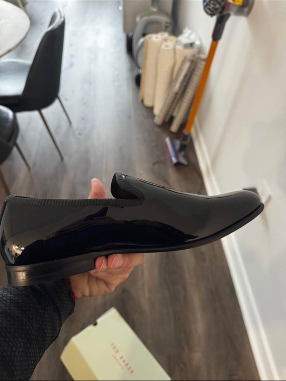 Ted Baker London Black Loafers (Wellesley-001)
